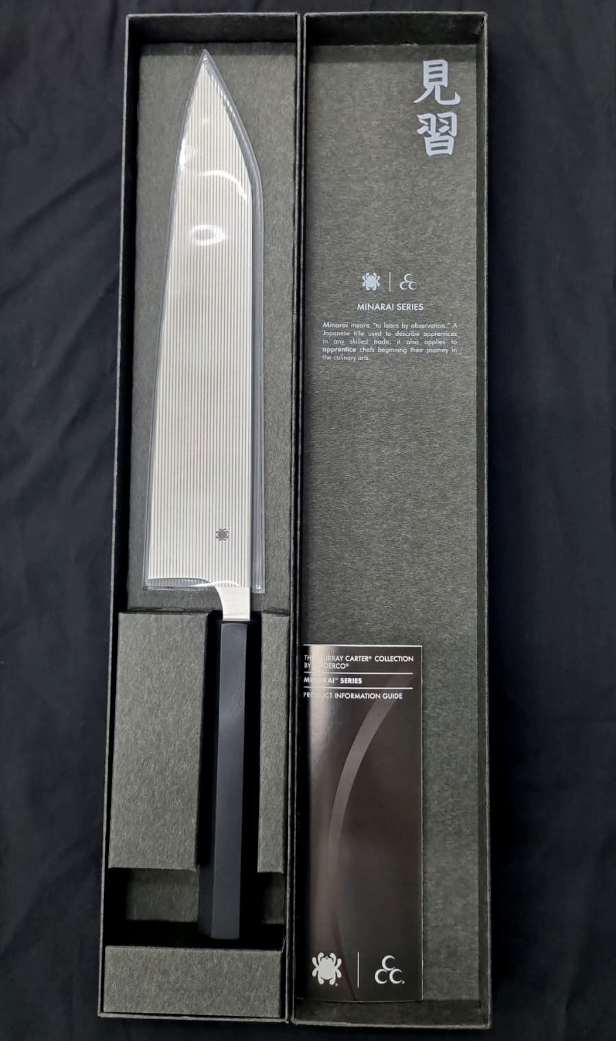 SPY-K19GPBNBK-Spyderco Itamae Gyuto Japanese kitchen knife