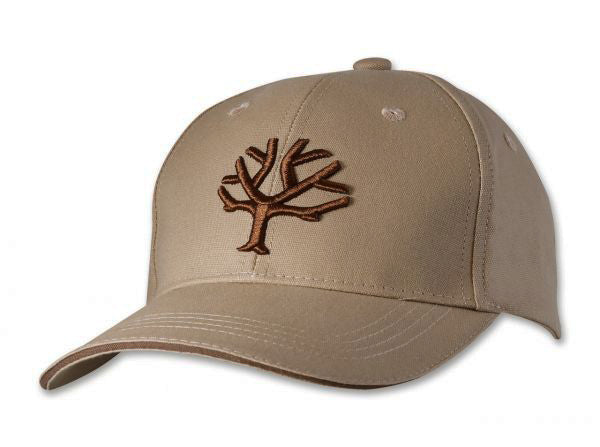 Boker Cap - Desert Tan with Brown Embroided Tree Logo and Velcro