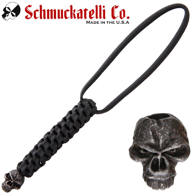 Emerson Skull Bead Pewter, Lanyard Bead