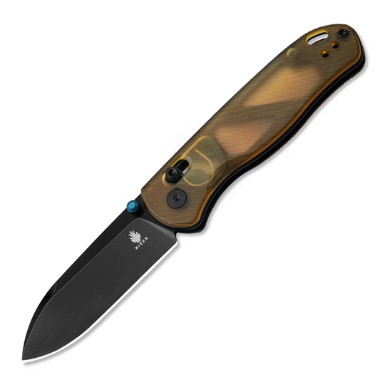 Kizer Drop Bear Clutch-Lock 2.97" Nitro-V PEI Ultem Folding Knife V3619A2