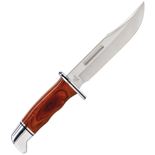 Buck 119 Special Heritage 6" 420HC DymaLux Cocobolo Fixed Blade Knife - Made in USA - 0119CCS1-B