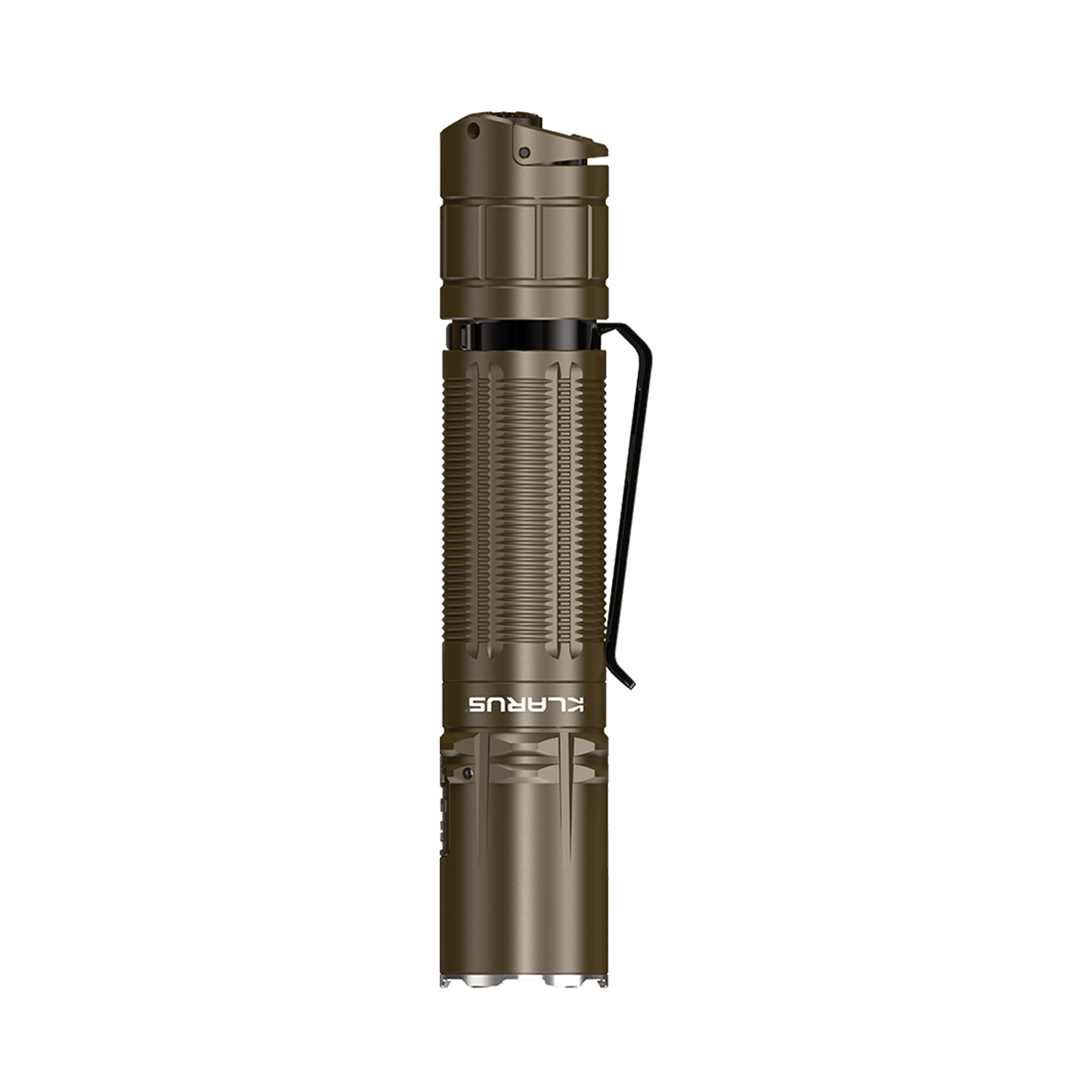 Klarus XT2CR PRO 2100LM CREE XHP35 HD Desert Tan IPX8 Waterproof USB-C Tactical Flashlight