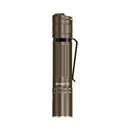 Klarus XT2CR PRO 2100LM CREE XHP35 HD Desert Tan IPX8 Waterproof USB-C Tactical Flashlight