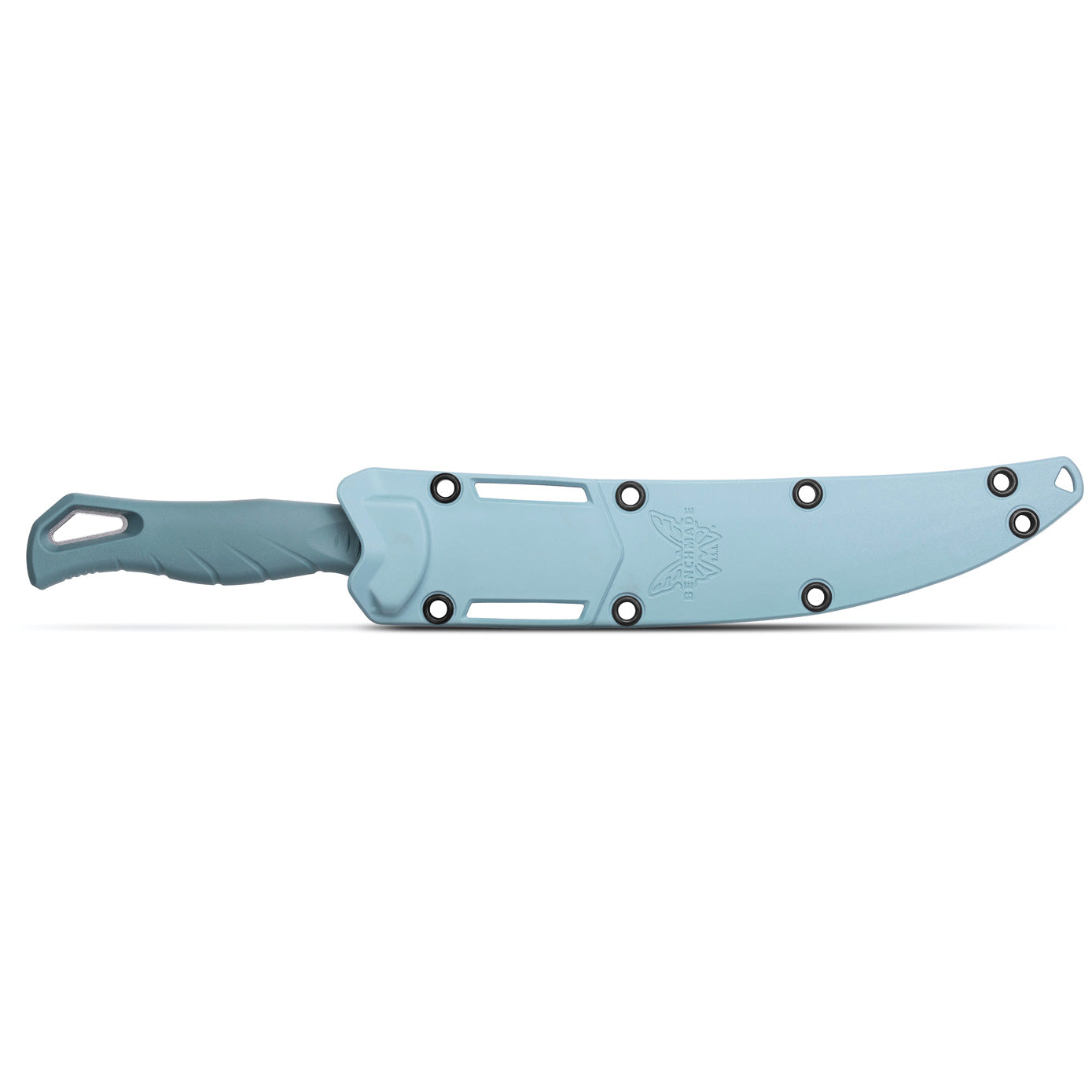 Benchmade 18010 Fishcrafter 7" CPM-Magnacut Blue Santoprene Fixed Blade Knife