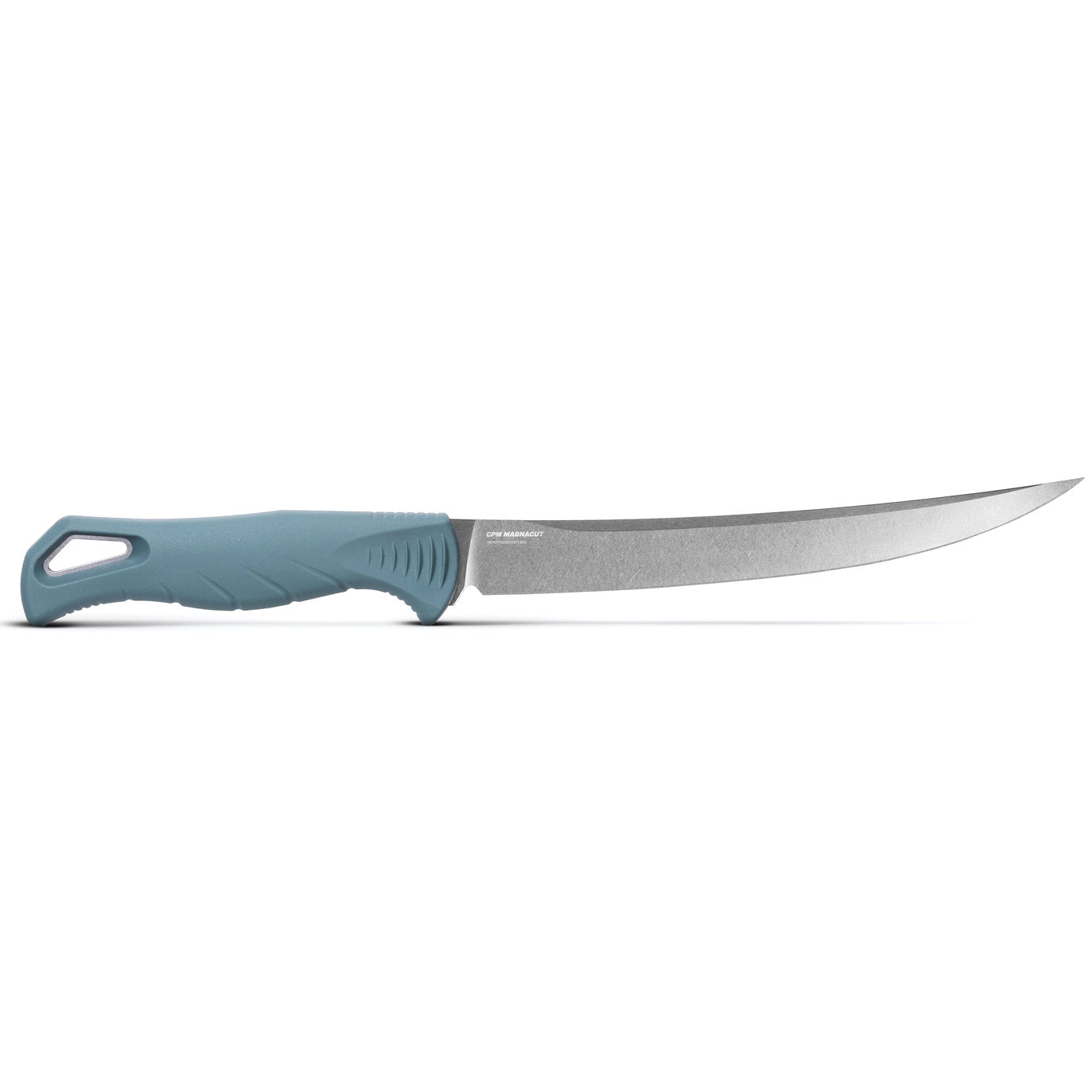 Benchmade 18010 Fishcrafter 7" CPM-Magnacut Blue Santoprene Fixed Blade Knife