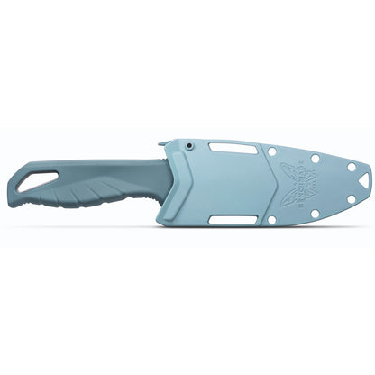 Benchmade 18040S Undercurrent 4.32" CPM-Magnacut Blue Santoprene Fixed Blade Knife