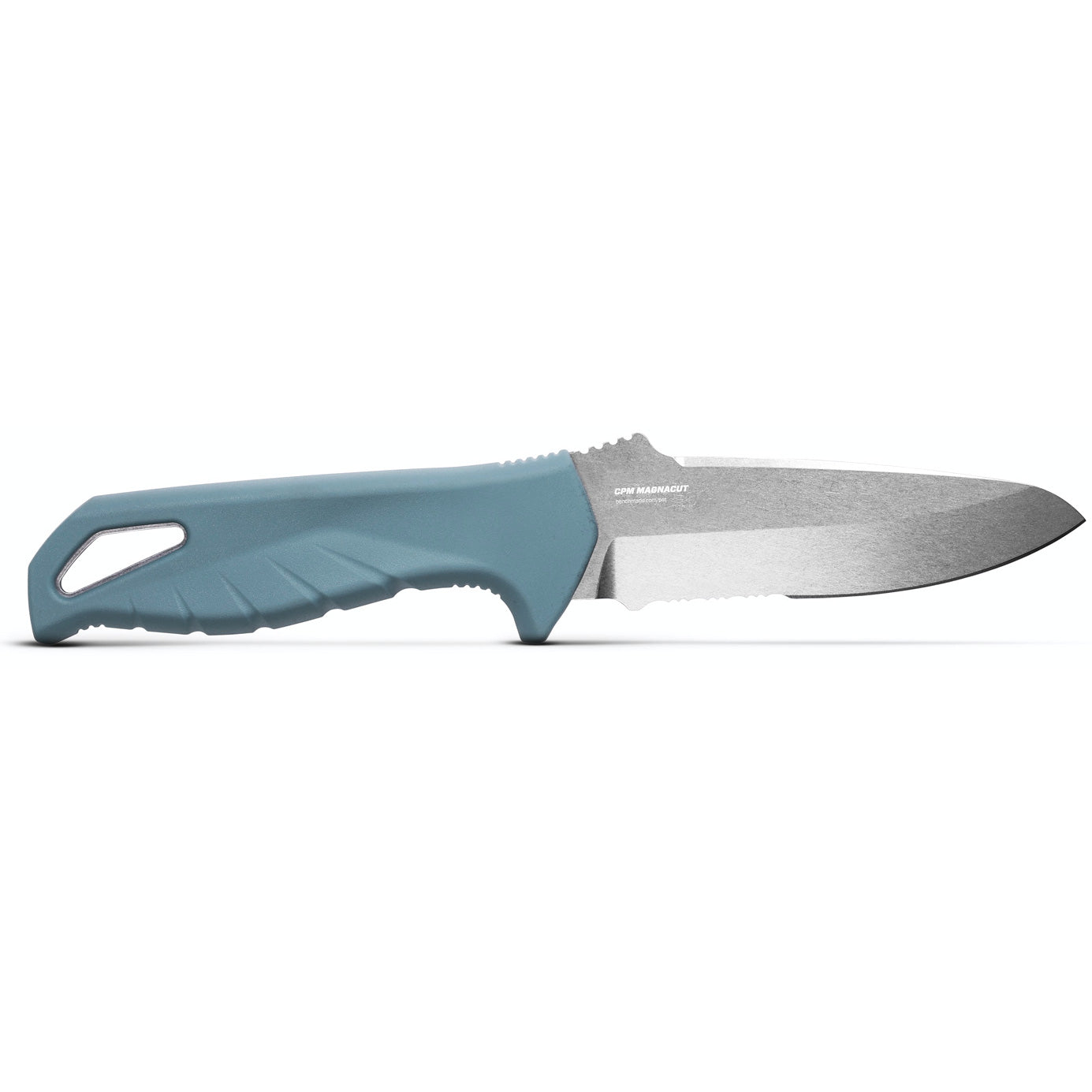 Benchmade 18040S Undercurrent 4.32" CPM-Magnacut Blue Santoprene Fixed Blade Knife