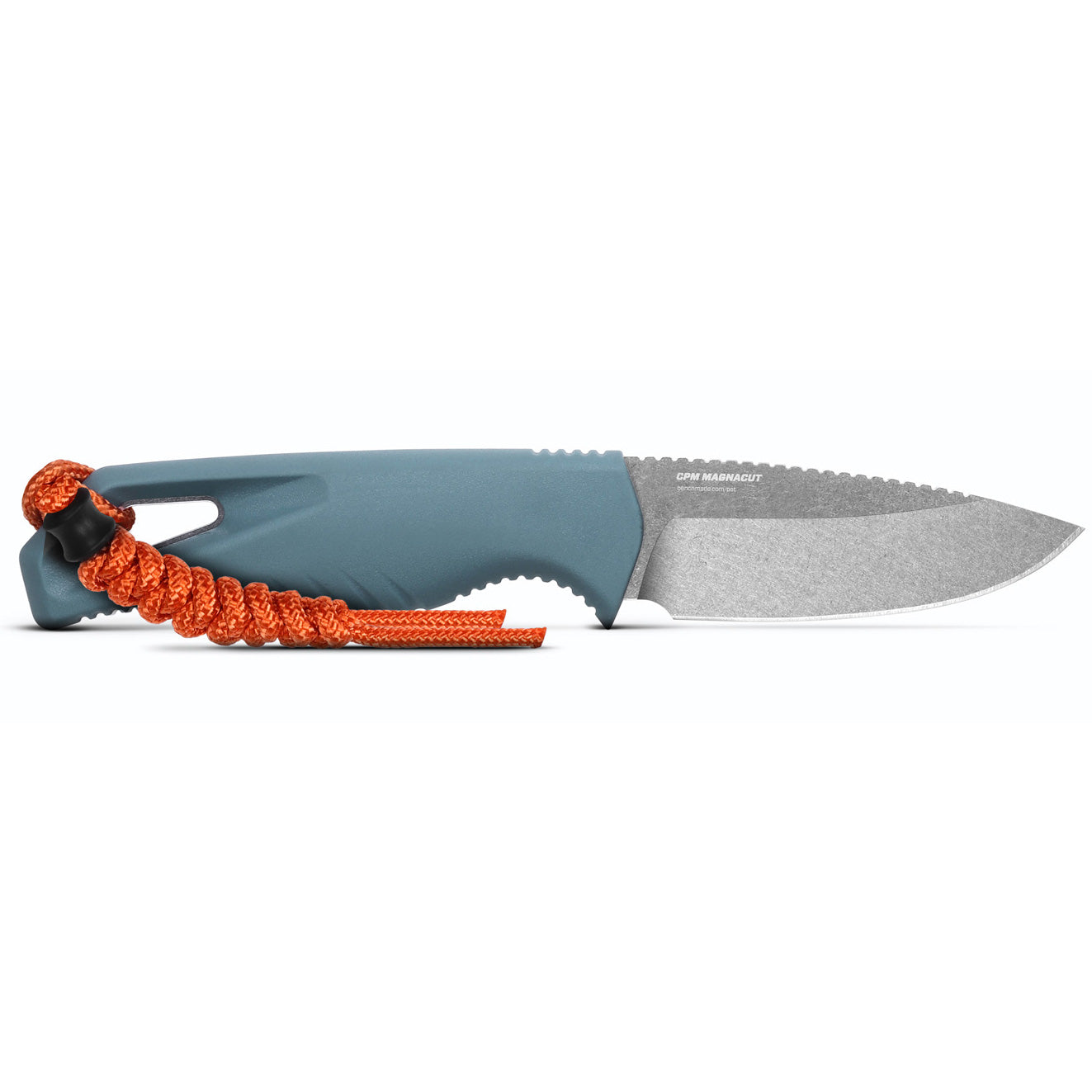 Benchmade 18050 Intersect 2.68" CPM-Magnacut Blue Santoprene Compact Fixed Blade Knife