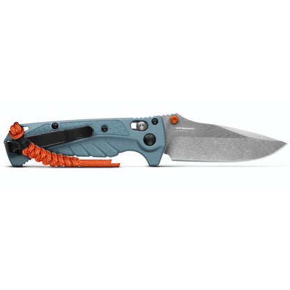 Benchmade 18065 Mini Adira 3.21" CPM-Magnacut Depth Blue Grivory Folding Knife