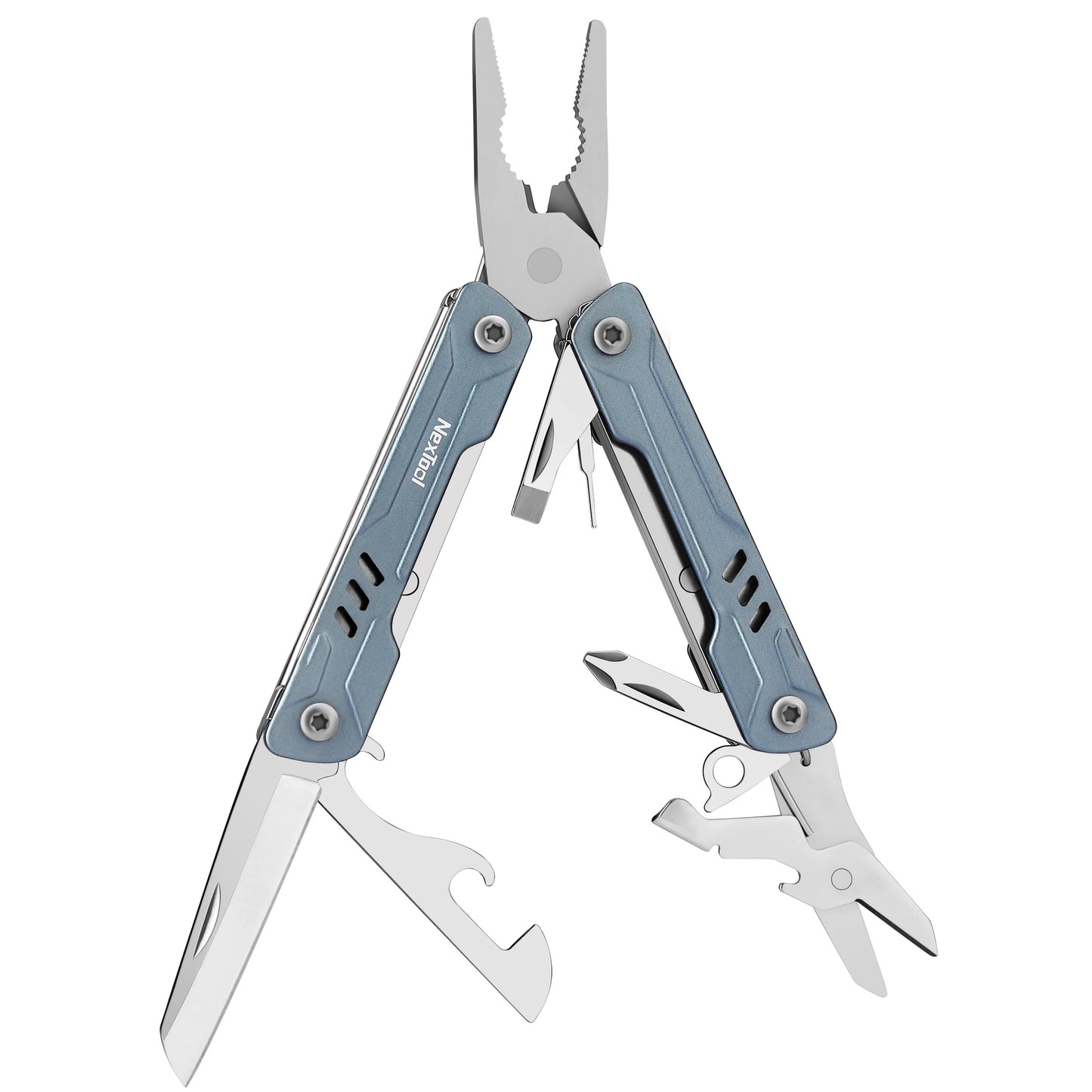 NexTool Mini Sailor Blue Compact Multi-Tool with 10 Functions