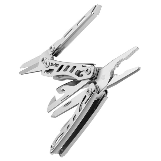 NexTool Mini Flagship Silver Multi-Tool with 10 Functions