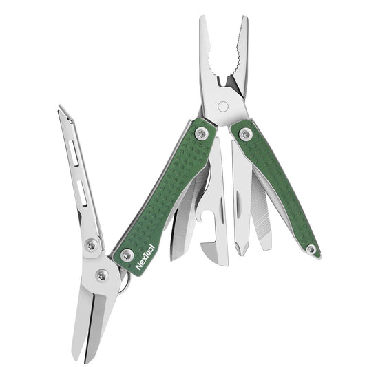 NexTool Mini Flagship Green Multi-Tool with 10 Functions