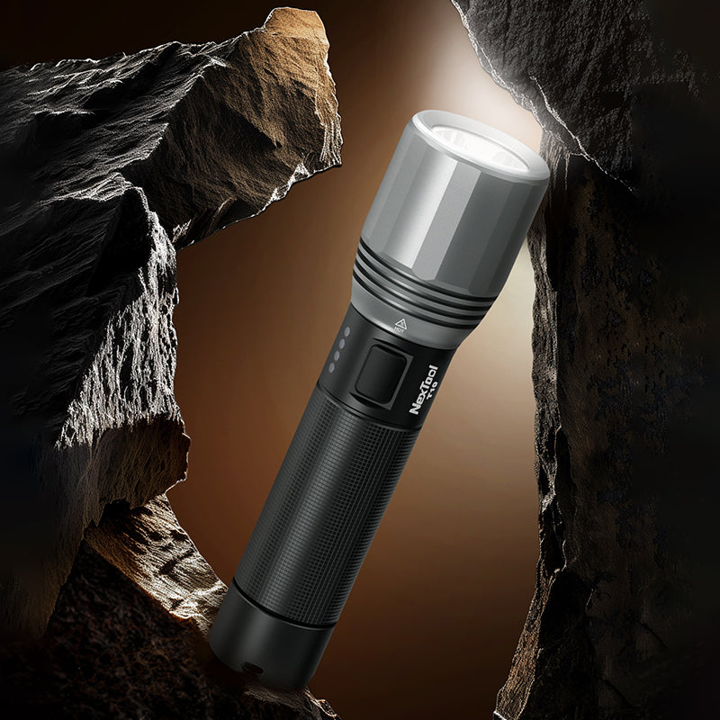 NexTool 2000LM High Lumens T10 Flashlight IPX7 Waterproof USB-C Fast Charging