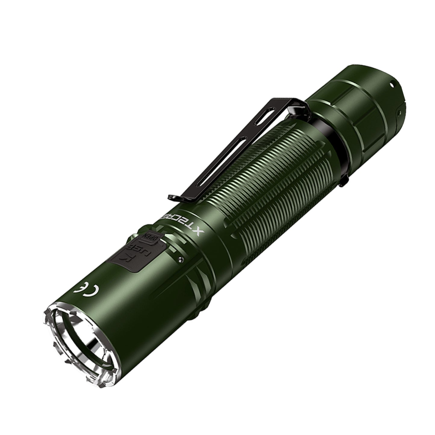 Klarus XT2CR PRO 2100LM CREE XHP35 HD Green IPX8 Waterproof USB-C Tactical Flashlight