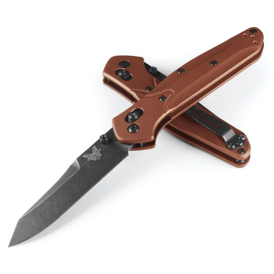 Benchmade 940BK-03 Osborne 3.4" CPM-Magnacut DLC Burnt Copper Aluminum Folding Knife