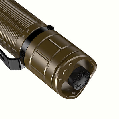 Klarus XT2CR PRO 2100LM CREE XHP35 HD Desert Tan IPX8 Waterproof USB-C Tactical Flashlight