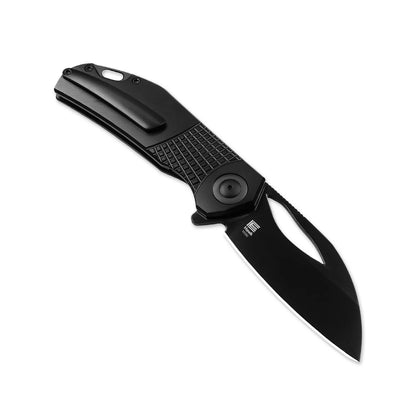 Kizer Hawk 3.41" M390 Black DLC Titanium Folding Knife by Carlos Elstner Ki4683A1