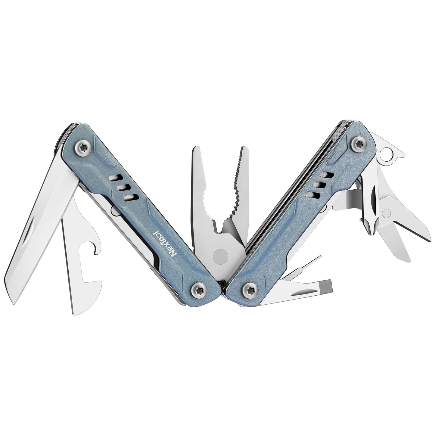 NexTool Mini Sailor Blue Compact Multi-Tool with 10 Functions