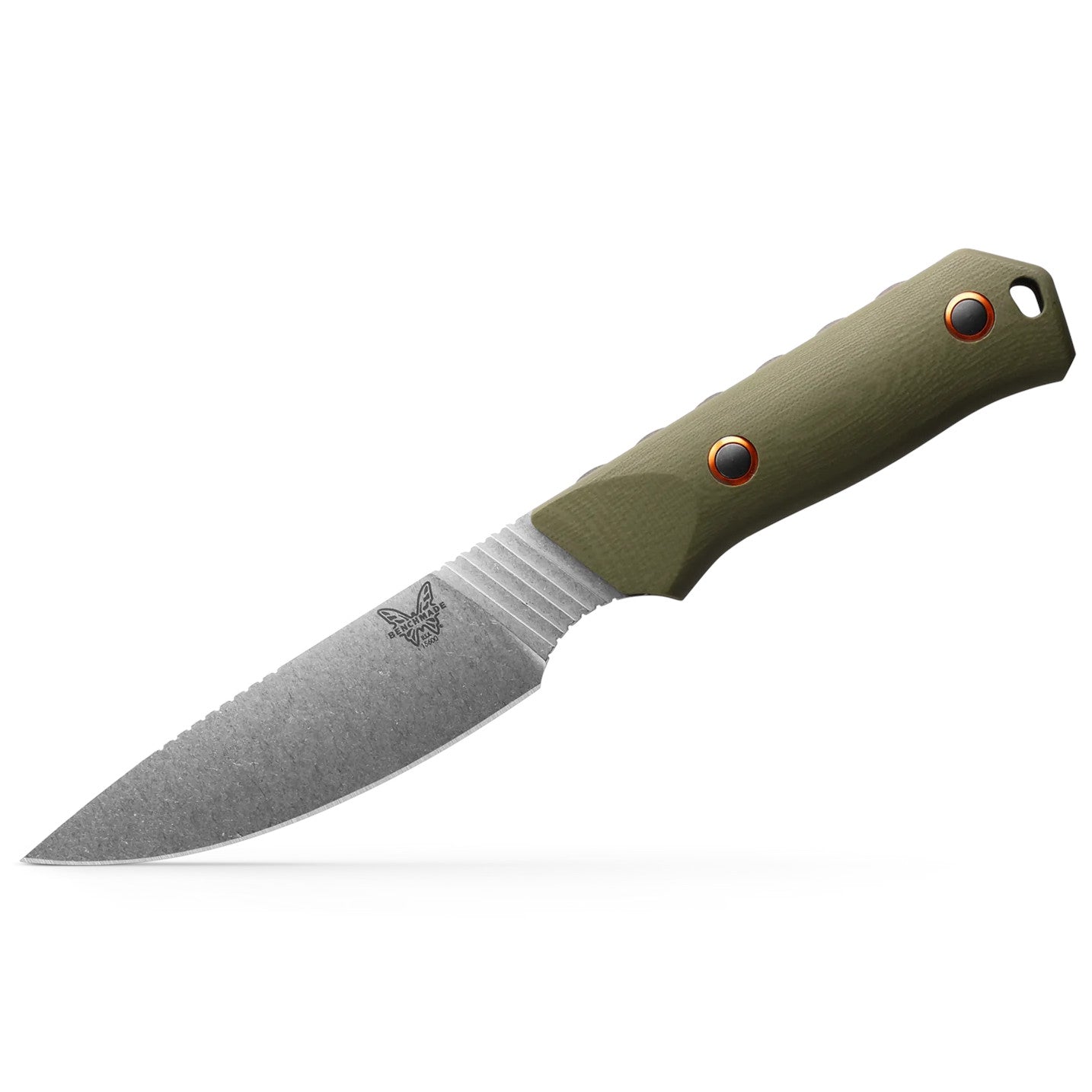 Benchmade 15600-01 Raghorn 4" CPM-S30V Fixed Blade Knife with OD Green G10 Handle and Boltaron Sheath