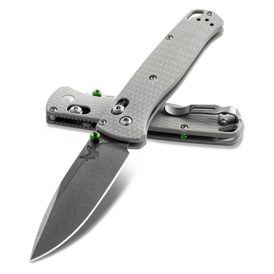 Benchmade 535-2002 Blade HQ Exclusive Bugout 3.24" Satin Cerakote CPM-20CV Folding Knife with Gray G10 Handle