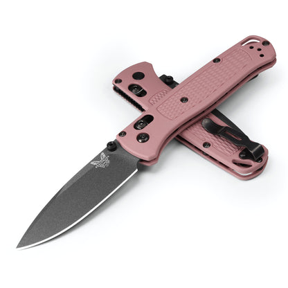 Benchmade 535BK-06 Bugout 3.24" Cobalt Black CPM-S30V Folding Knife with Alpine Glow Handle