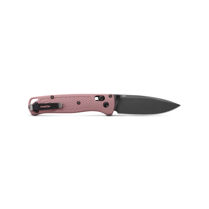 Benchmade 535BK-06 Bugout 3.24" Cobalt Black CPM-S30V Folding Knife with Alpine Glow Handle