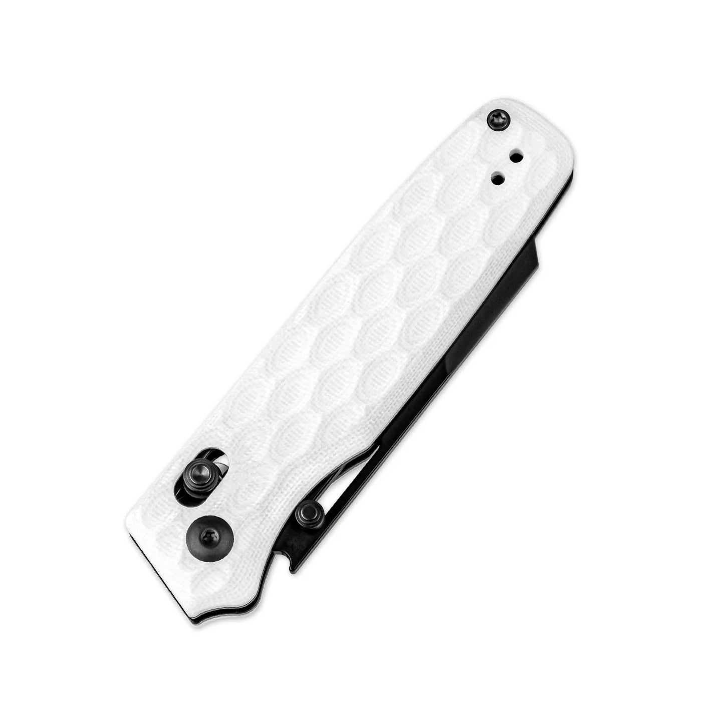 Kizer Task Clutch-Lock 3.04" Nitro-V White G10 Folding Knife V3641A1