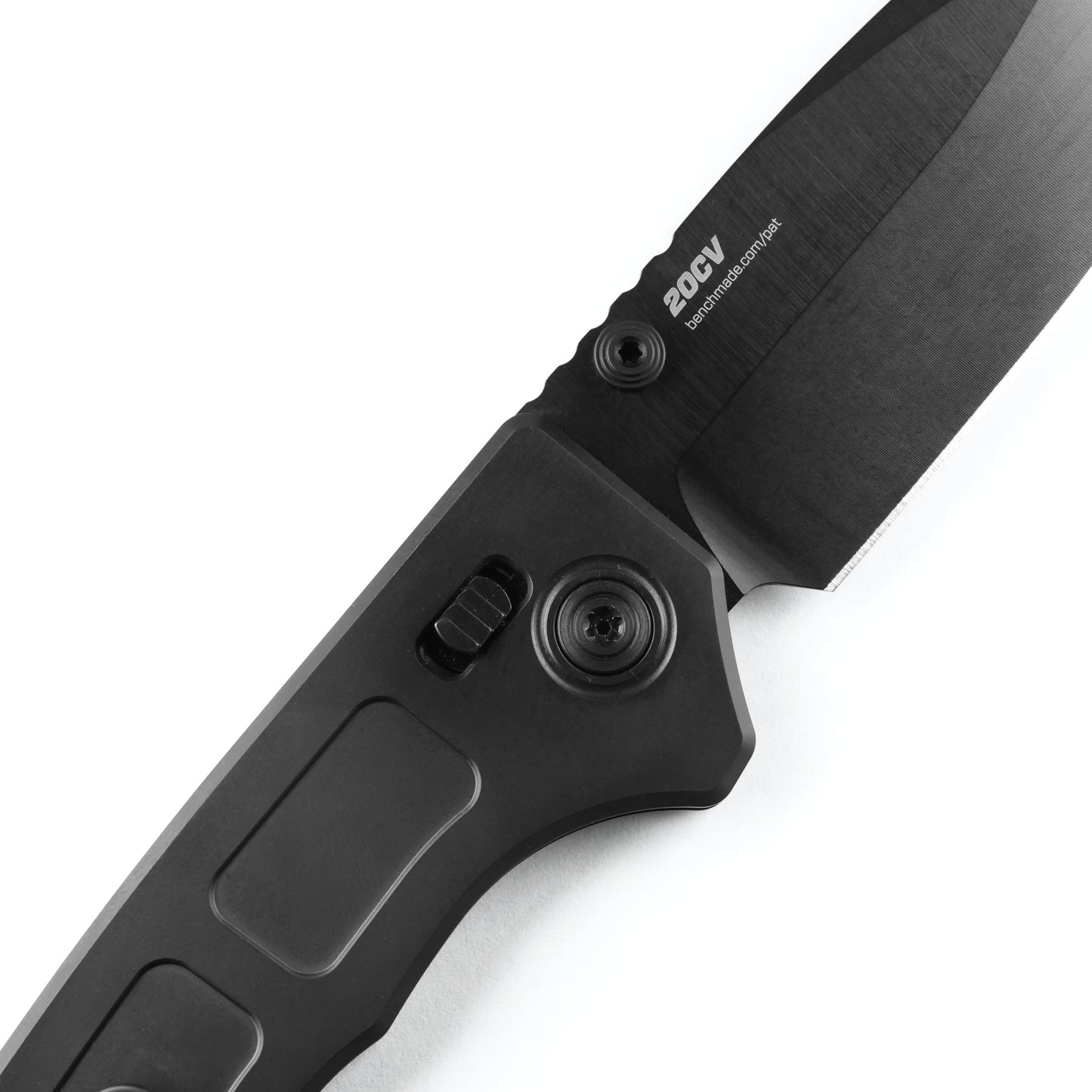 Benchmade 743BK-01 Mini Narrows 2.98" CPM-20CV Black DLC Titanium Folding Knife