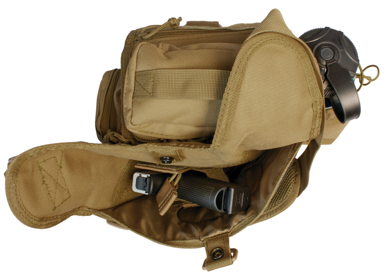 Red Rock Outdoor Hipster Sling Bag 5L Coyote Tan