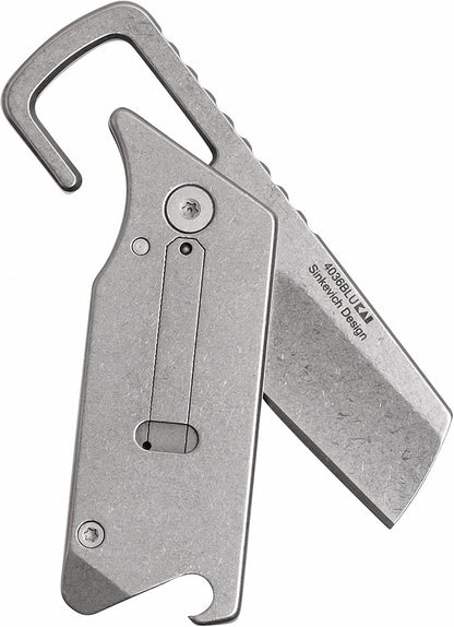 Kershaw Pub 1.6" Blue Aluminium Slip-Joint Folding Knife Bottle Opener - Sinkevich Design