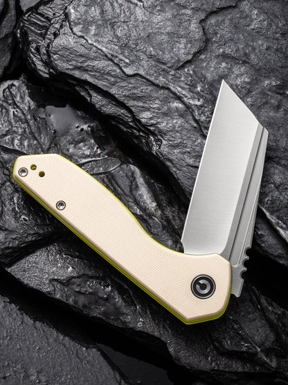 Civivi ExOne 2.94" Nitro-V Ivory G10 Folding Knife by Brian Brown C23036-2