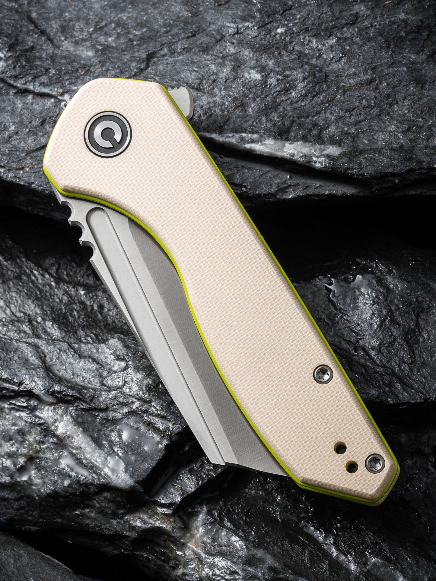 Civivi ExOne 2.94" Nitro-V Ivory G10 Folding Knife by Brian Brown C23036-2