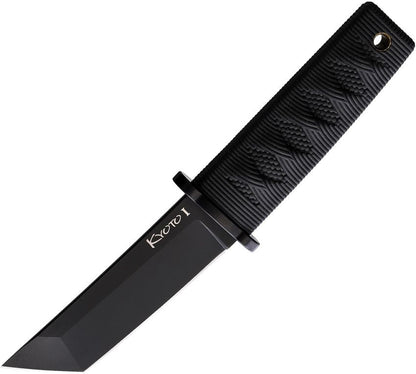 Cold Steel Kyoto I Tanto 3.25" 8Cr13MoV Black Fixed Blade Knife CS-17DA-BKBK