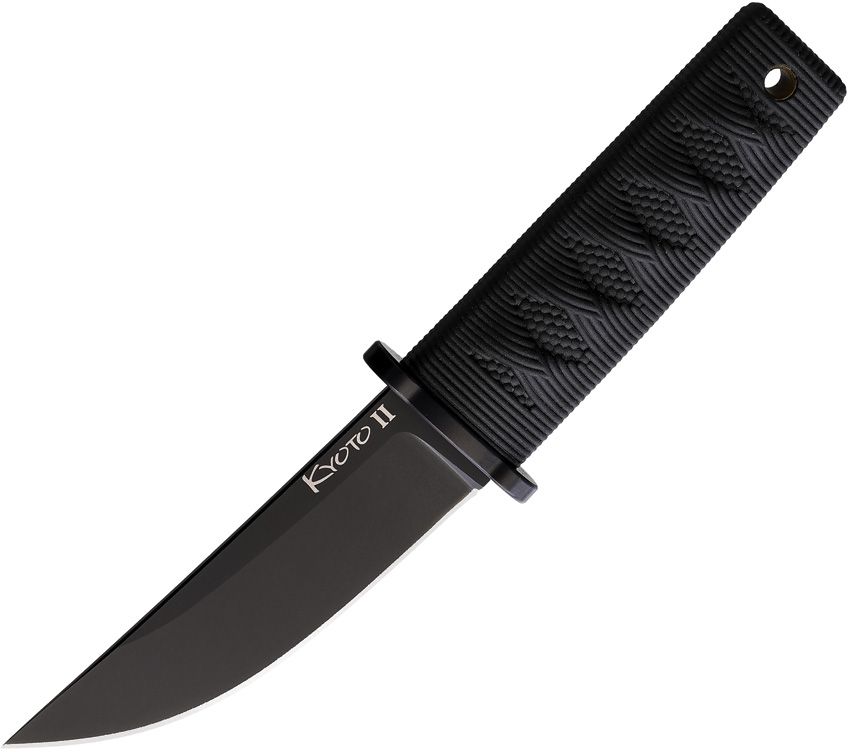 Cold Steel Kyoto II 3.5" 8Cr13MoV Black Fixed Blade Knife CS-17DB-BKBK