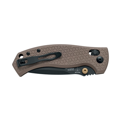 Fox Anzu 3.15" Magnacut Black PVD Bronze Aluminium Folding Knife by Les George FX-560 ALBR