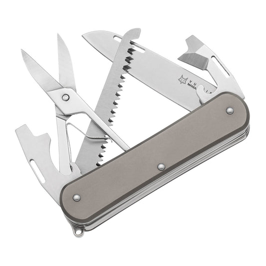 Fox Vulpis M390 Titanium 5-Function Multi Tool - Made in Italy