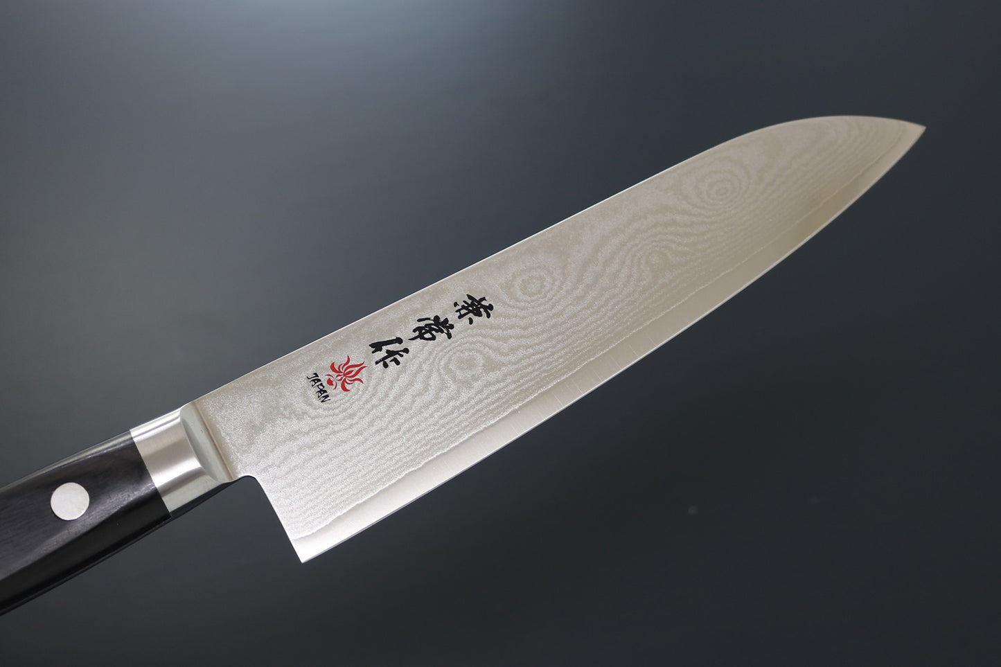 Kanetsune KC-100 series Santoku 180mm VG-10 33-Layer Damascus Kitchen Knife - Made in Japan KC-103