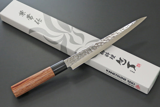 Kanetsune Sujihiki 8.26" DSR-1K6 Kitchen Knife - Made in Japan KC-955