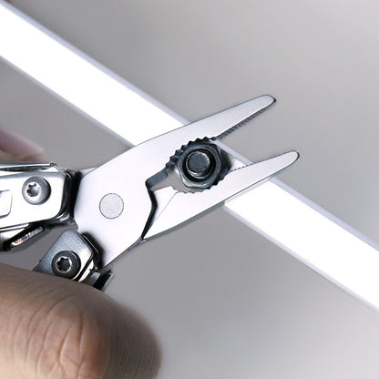 NexTool Mini Flagship Silver Multi-Tool with 10 Functions