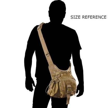 Red Rock Outdoor Hipster Sling Bag 5L Coyote Tan