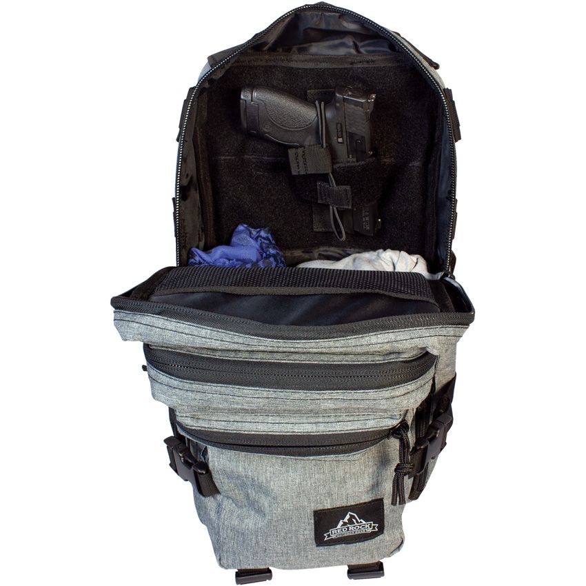 Red Rock Outdoor Urban Assault Pack 28L Gray