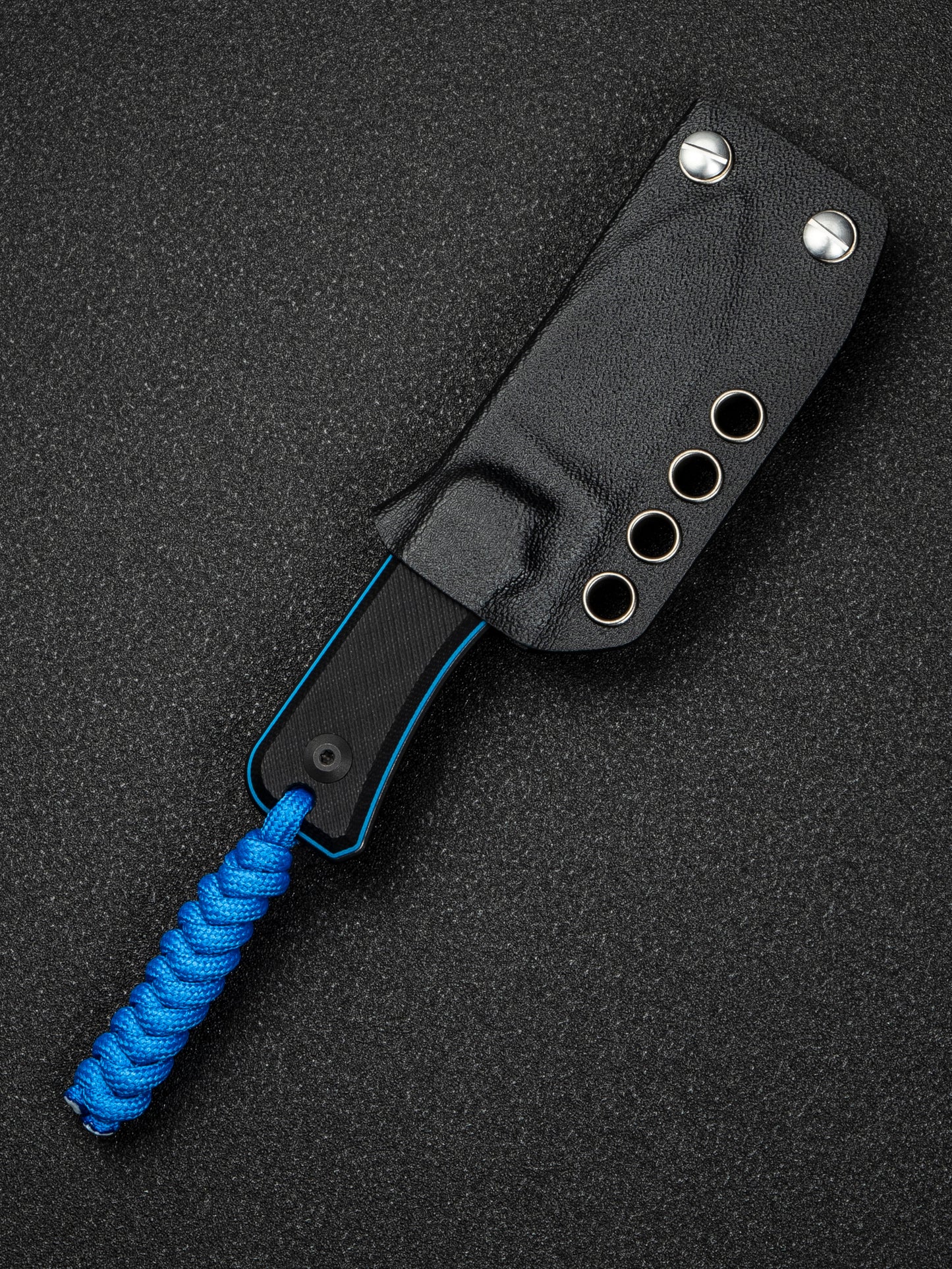 Civivi Baby Banter Fixed 2.39" Nitro-V Black/Blue G10 Fixed Blade Knife C23045-1