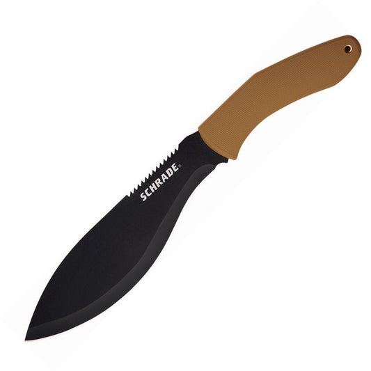 Schrade Frontier 10.75" 3Cr13 Machete Fixed Blade Knife with Nylon Sheath