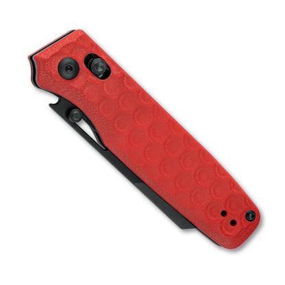 Kizer Task Clutch-Lock 3.04" Nitro-V Red G10 Folding Knife V3641A2