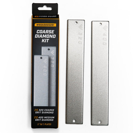 Work Sharp Replacement Coarse Diamond Kit 320/400 Grit or the PROFESSIONAL Precision Adjust Knife Sharpener