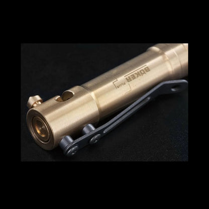 Boker Plus .50 Cal KID Bolt Action Tactical Brass Pen 09BO063