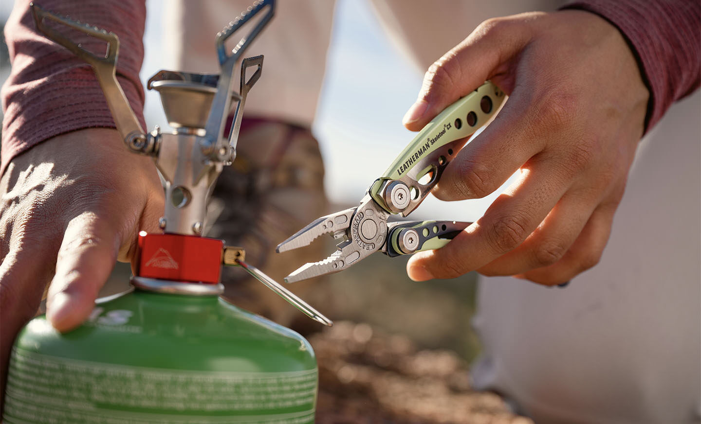 Leatherman Skeletool CX Verdant 4" Multi Tool with 154CM Blade