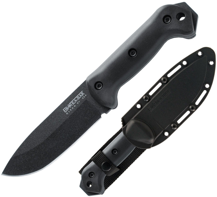 KA-BAR Becker Campanion 5.25" Fixed Blade Knife with Kydex Sheath BK2