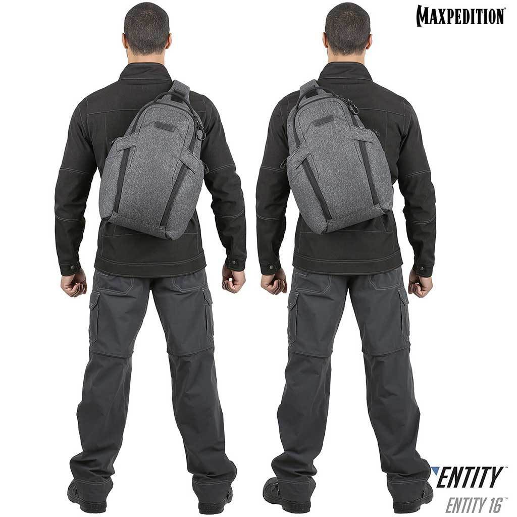 Maxpedition Entity 16 Charcoal EDC Single-Strap Sling/Backpack